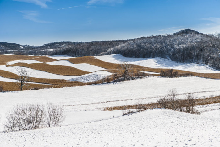 snowy hills