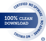 Certified 100% Clean by Softpedia